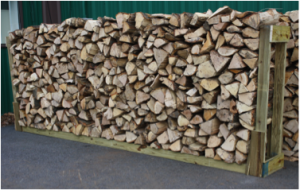 Firewood stacking